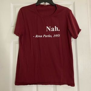 Rosa Parks tshirt size L